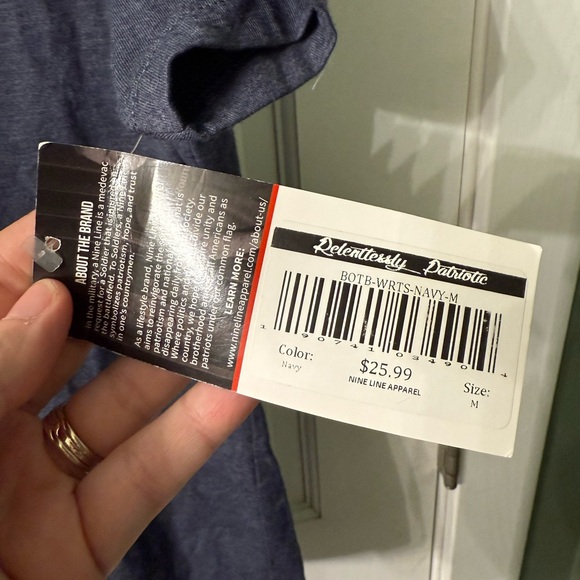 Nine Line Patriotic T-Shirt - Picture 3 of 3